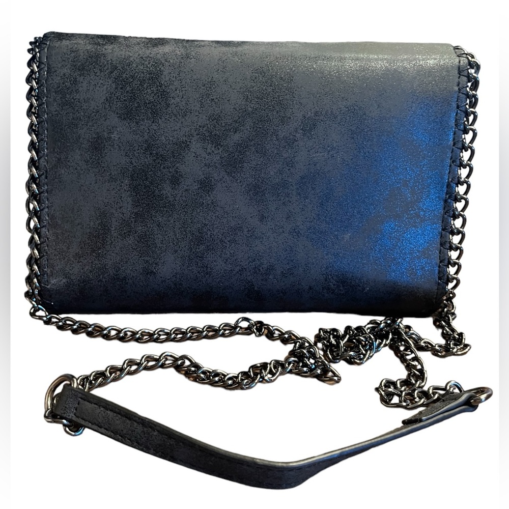 Like New Chelsea28 Black Crossbody Clutch Purse